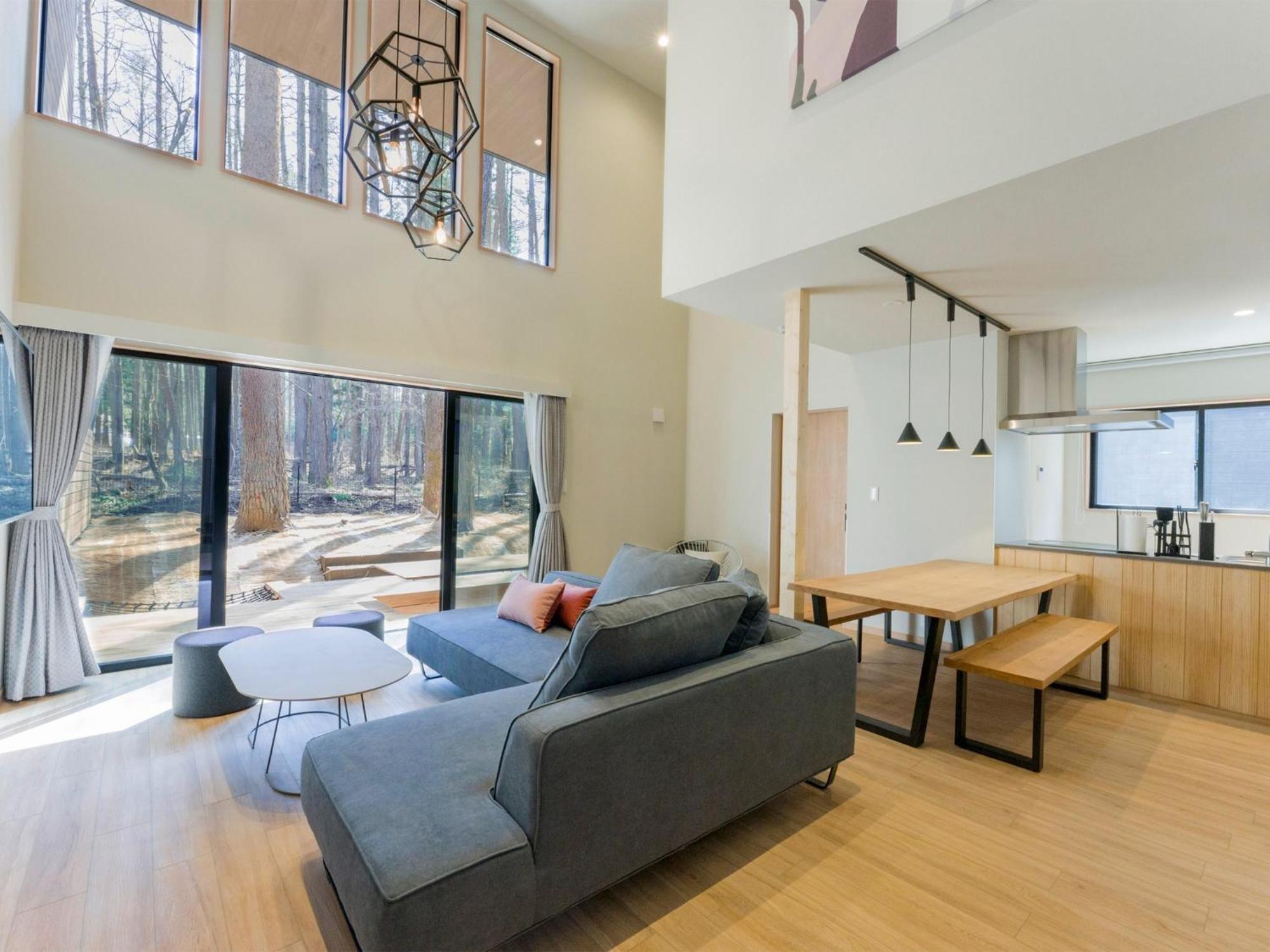 Rakuten Stay Villa Fuji Kawaguchiko Forest 2Ldk With Sauna And Terrace Fujikawaguchiko Exterior photo